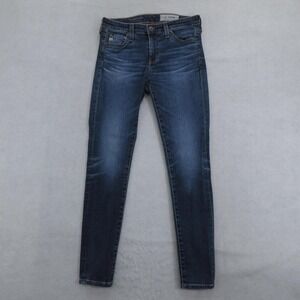 AG Adriano Goldschmied Jeans Womens‎ 25R Blue Legging Ankle Skinny Stretch Denim